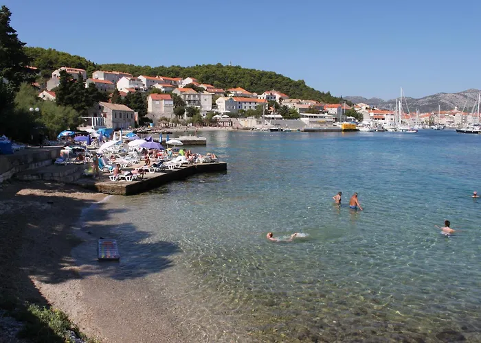 公寓 By The Sea Korcula - 9158 鲁巴达